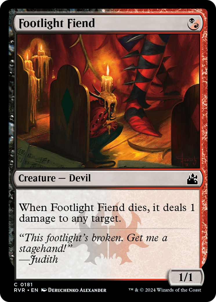 Footlight Fiend [RVR-181]