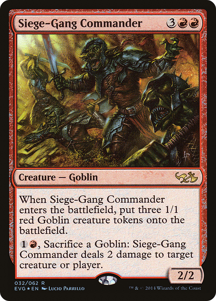 Siege-Gang Commander [EVG-32]