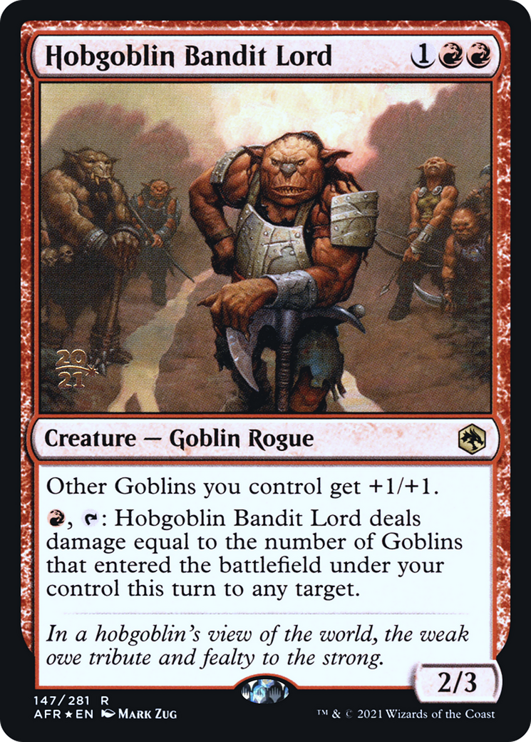Hobgoblin Bandit Lord - Prerelease Promo [PAFR-147s]