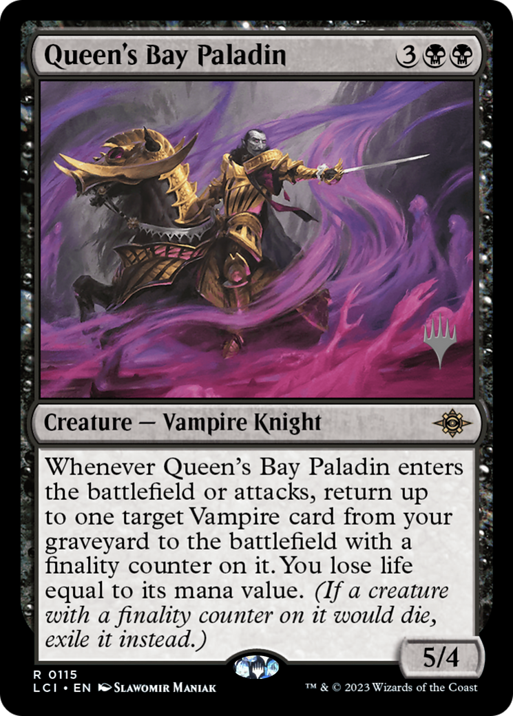 Queen's Bay Paladin - Promo Pack [PLCI-115p]