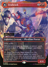 Urabrask // The Great Work - Borderless - Serialized - Full Art [MOM-341]