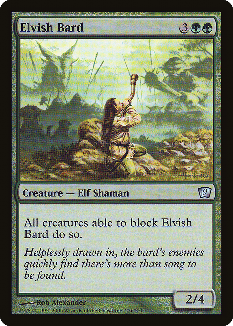 Elvish Bard [9ED-236★]