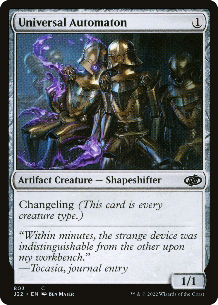 Universal Automaton [J22-803]