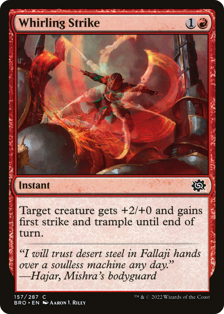 Whirling Strike [BRO-157]