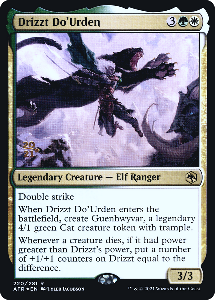 Drizzt Do'Urden - Prerelease Promo [PAFR-220s]