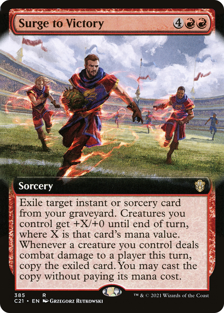 Surge to Victory - Extended Art [C21-385]