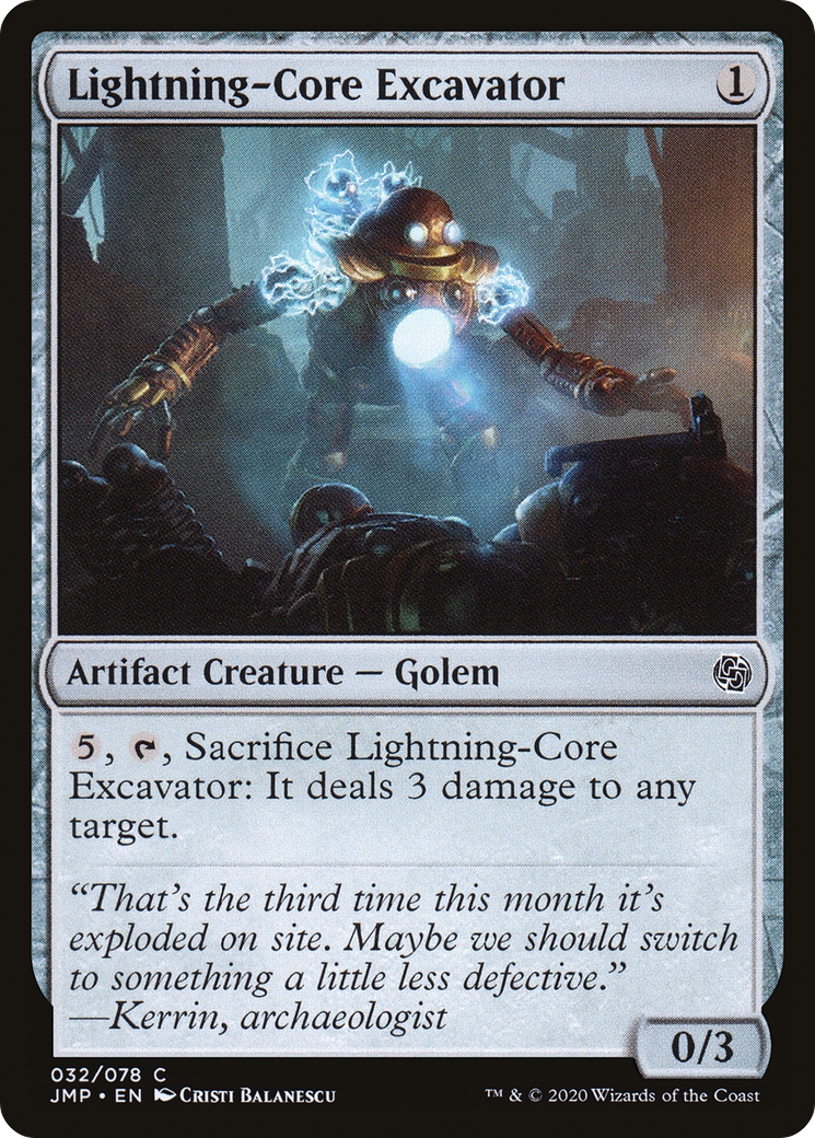 Lightning-Core Excavator [JMP-32]