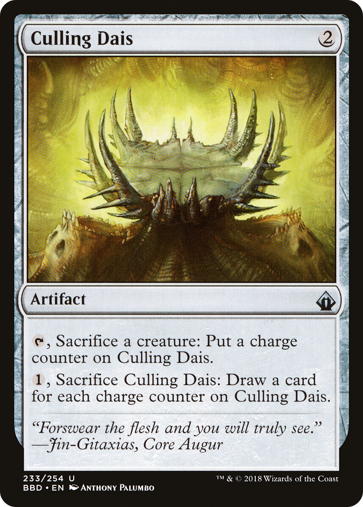 Culling Dais [BBD-233]