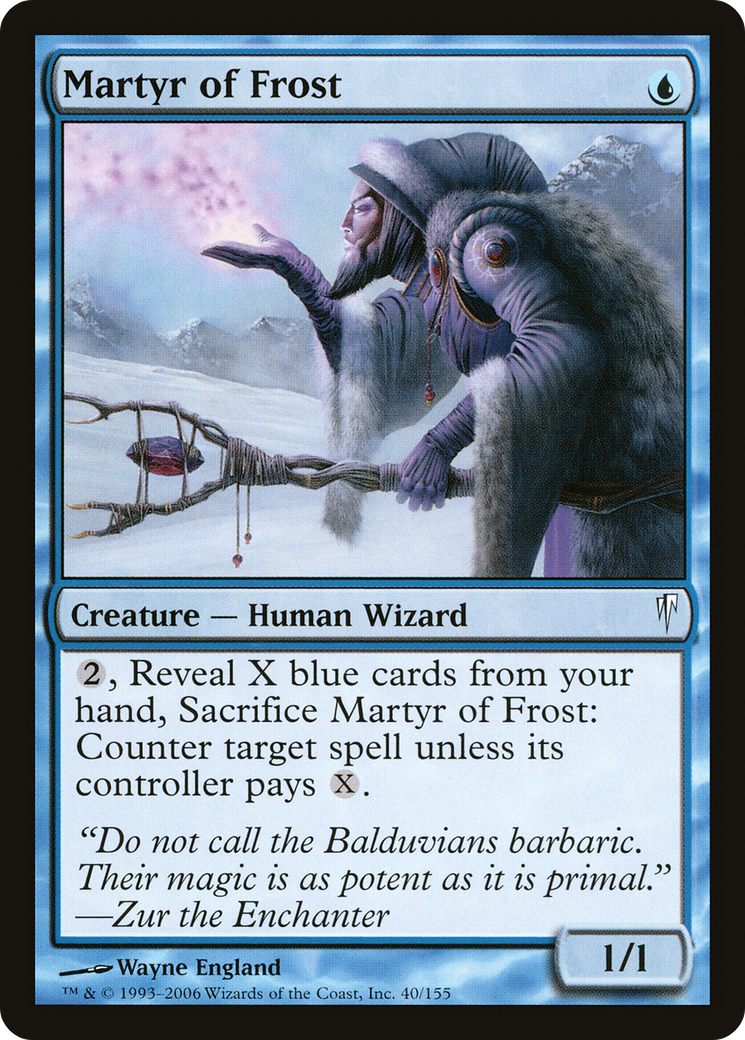 Martyr of Frost [CSP-40]