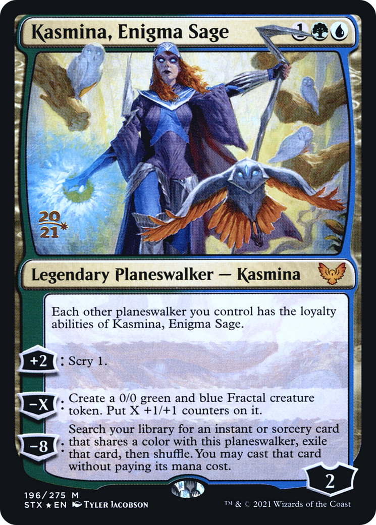 Kasmina, Enigma Sage - Prerelease Promo [PSTX-196s]
