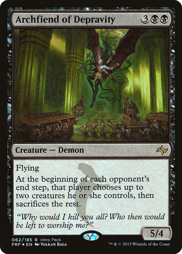 Archfiend of Depravity - Promo [PFRF-62]