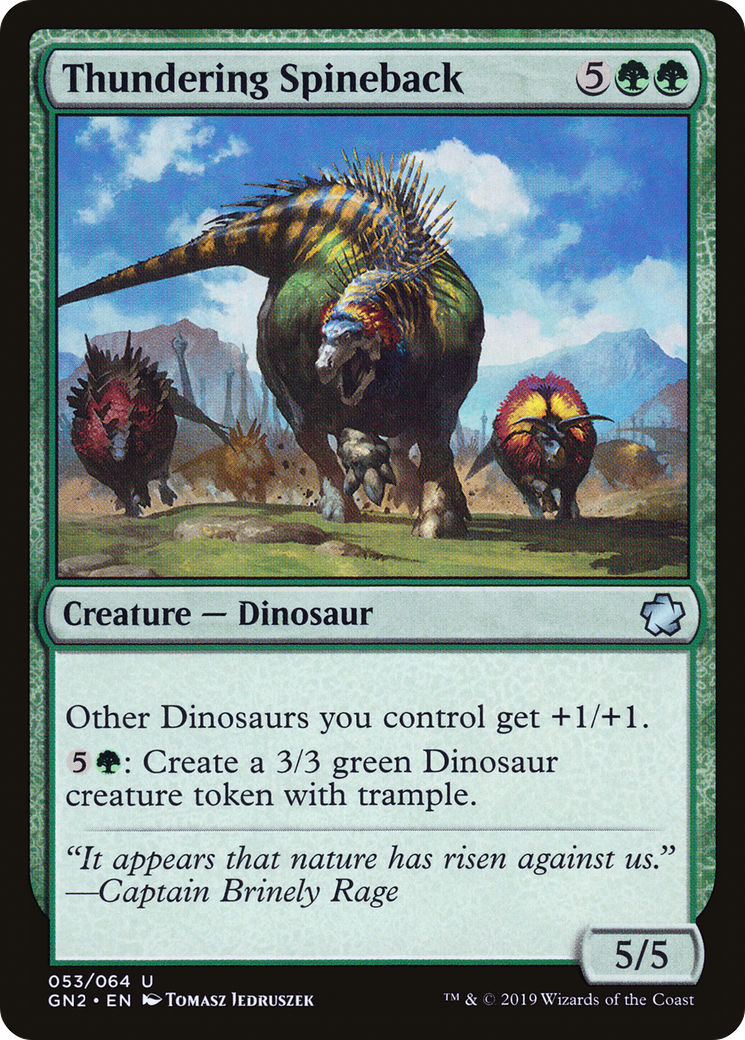 Thundering Spineback [GN2-53]