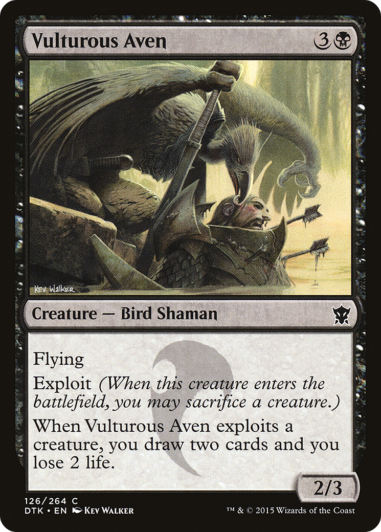 Vulturous Aven [DTK-126]