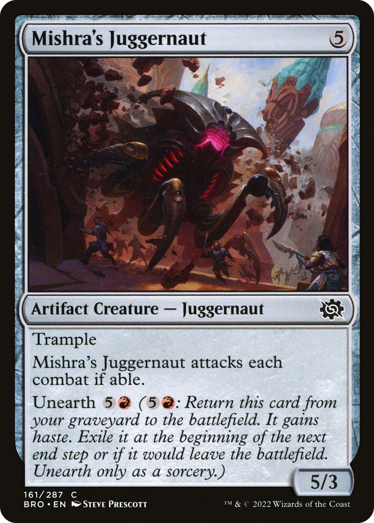 Mishra's Juggernaut [BRO-161]