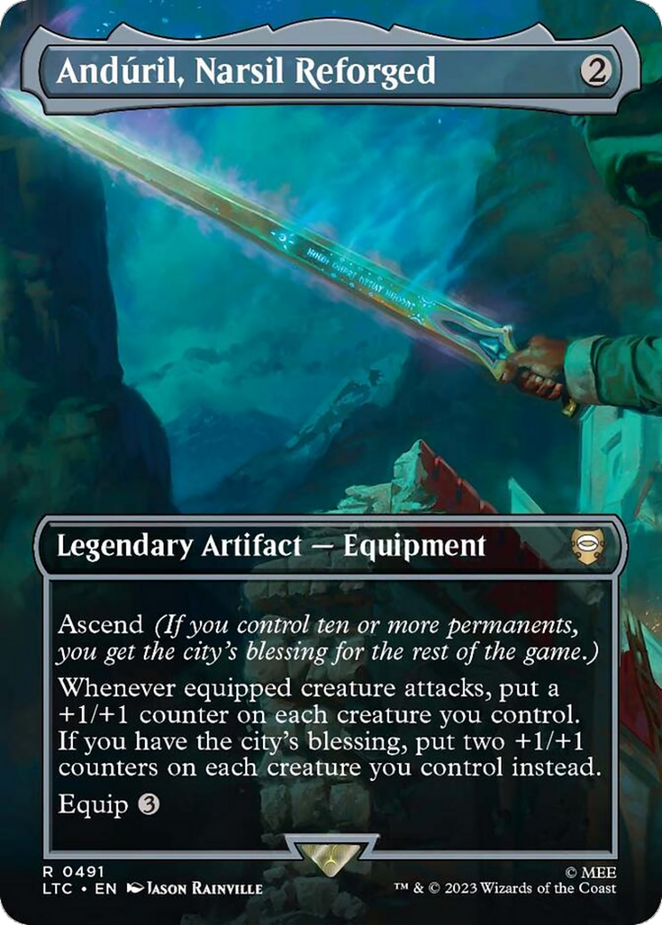 Andúril, Narsil Reforged - Borderless [LTC-491]