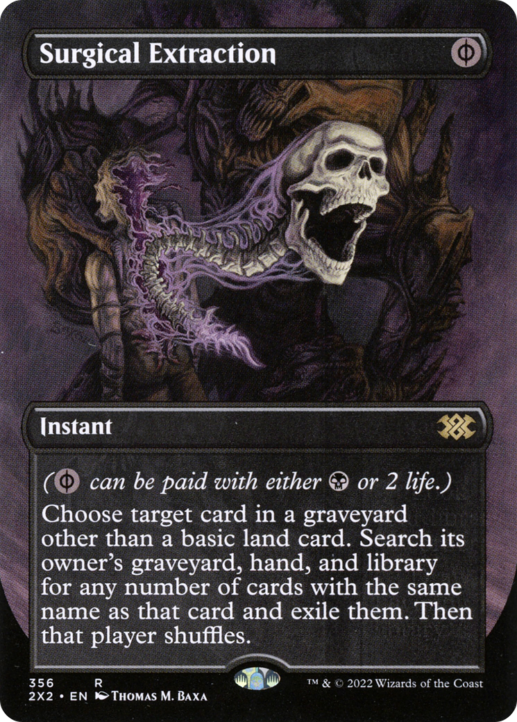Surgical Extraction - Borderless [2X2-356]