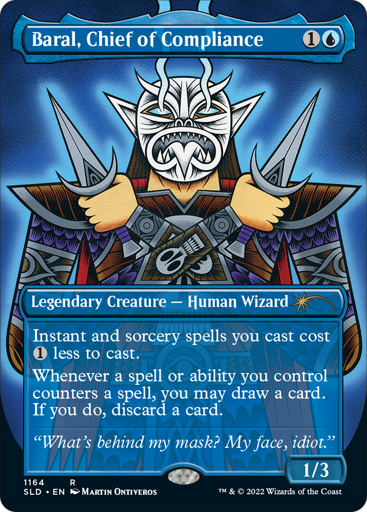 Baral, Chief of Compliance - Borderless - Full Art [SLD-1164]