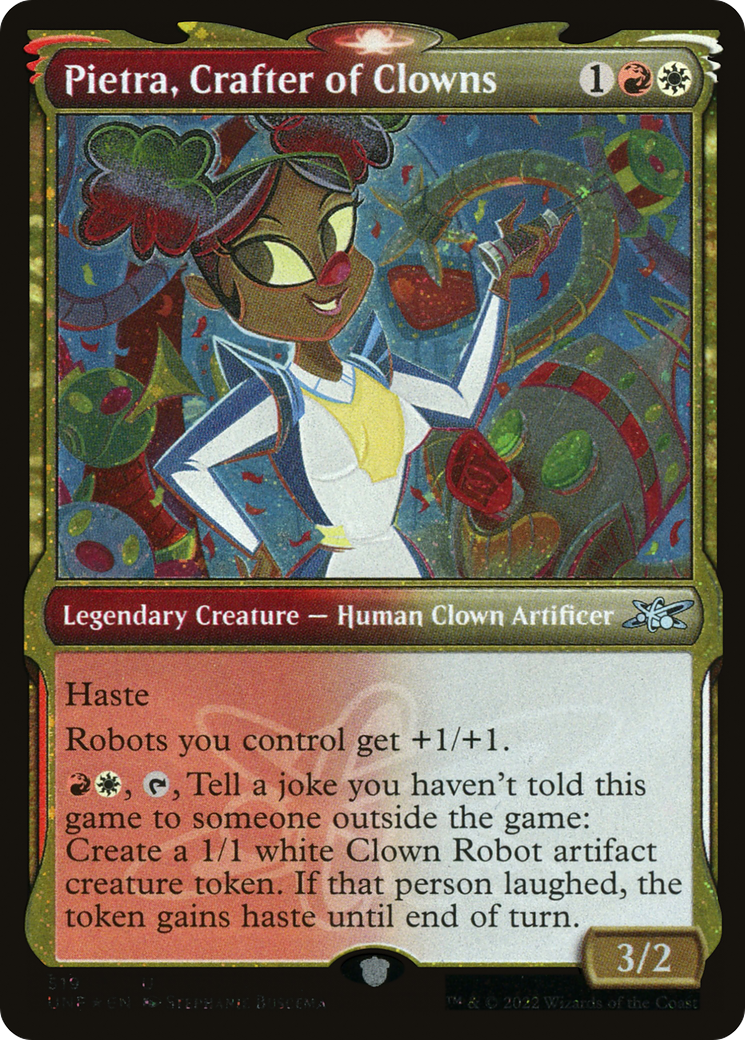 Pietra, Crafter of Clowns - Showcase - Galaxy Foil [UNF-519]