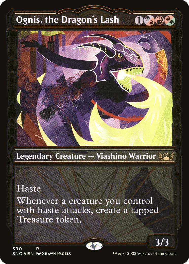 Ognis, the Dragon's Lash - Showcase - Gilded Foil [SNC-390]