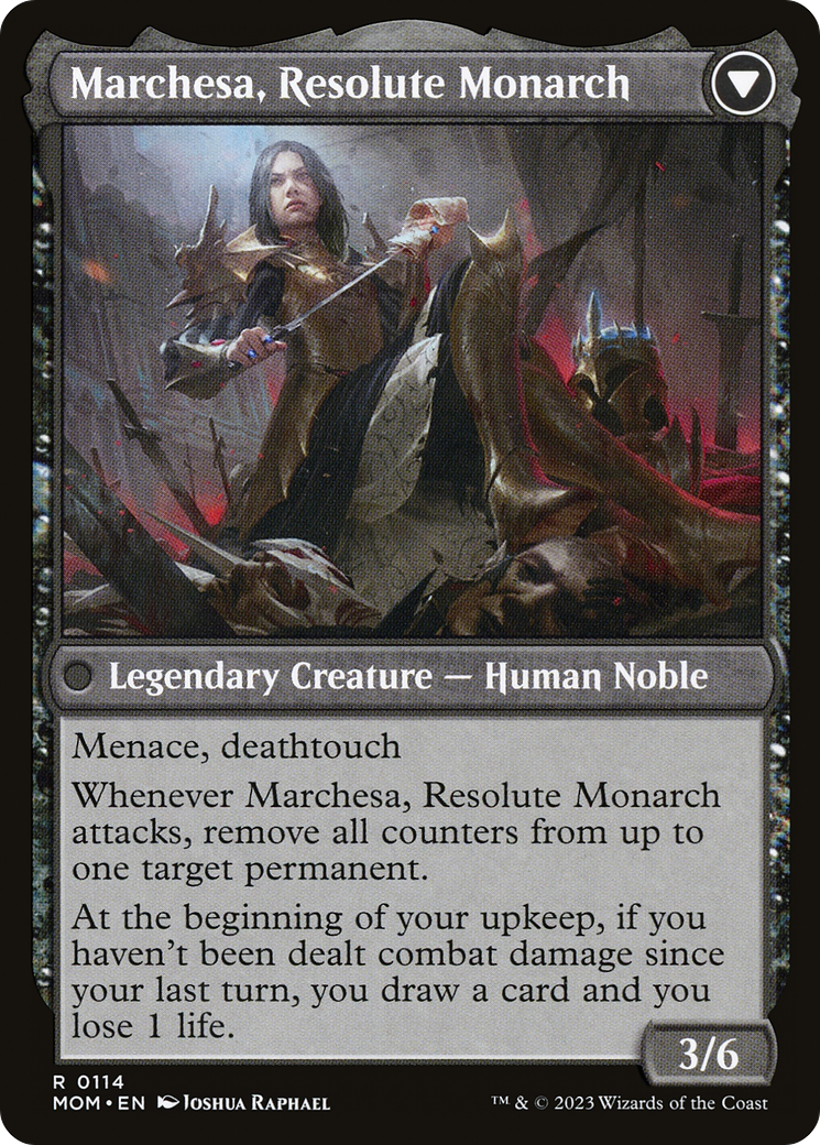 Invasion of Fiora // Marchesa, Resolute Monarch [MOM-114]