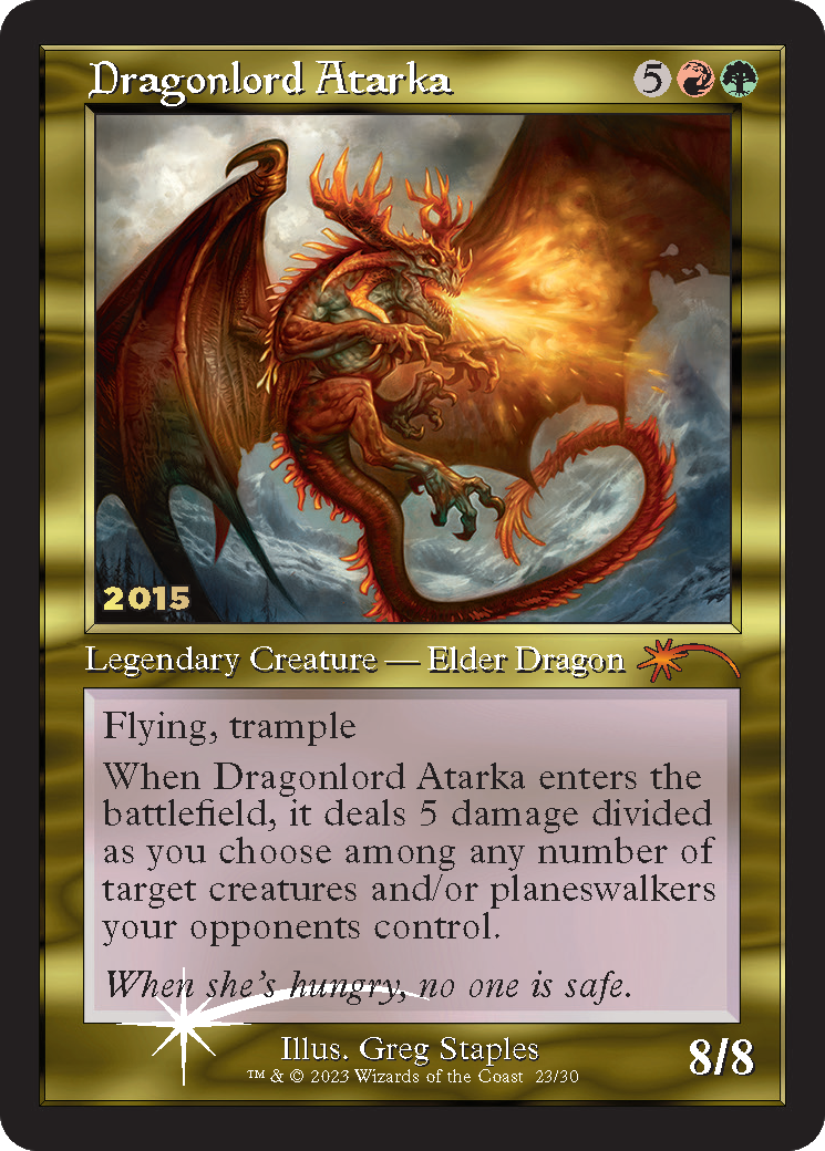 Dragonlord Atarka - Promo [P30A-23]
