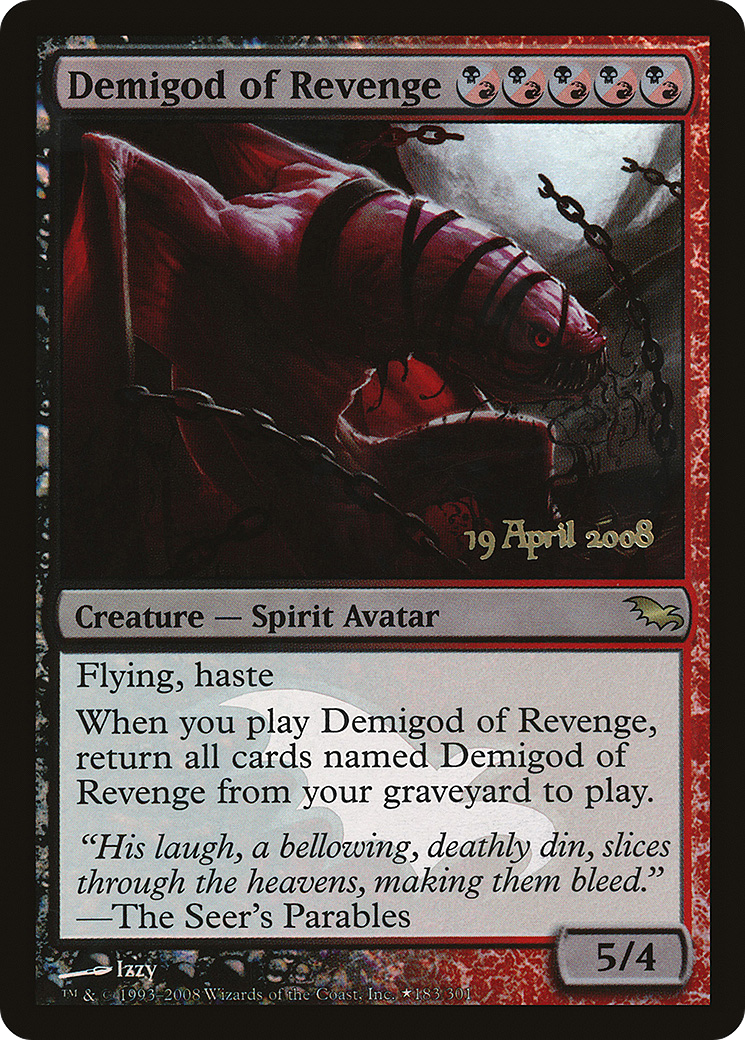 Demigod of Revenge - Prerelease Promo [PSHM-183★]