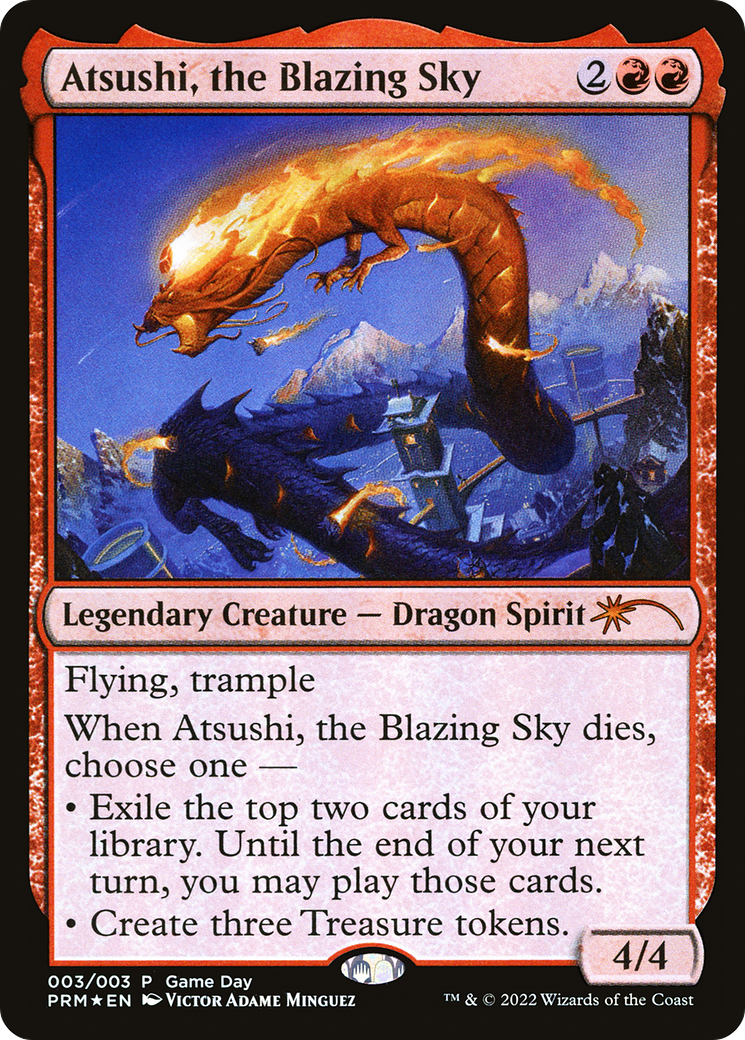 Atsushi, the Blazing Sky - Promo [PW22-3]