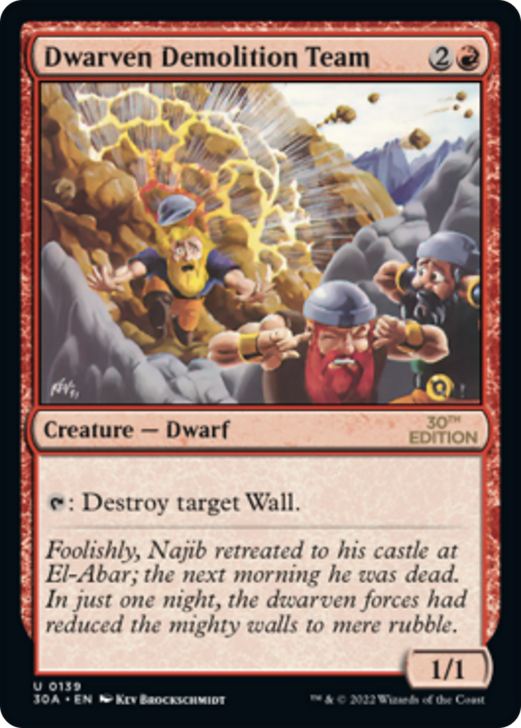 Dwarven Demolition Team [30A-139]