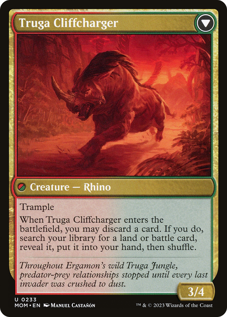 Invasion of Ergamon // Truga Cliffcharger [MOM-233]