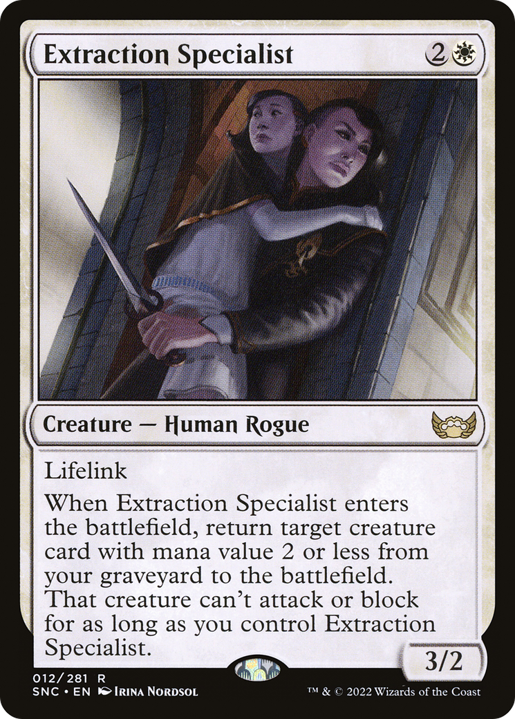 Extraction Specialist [SNC-12]