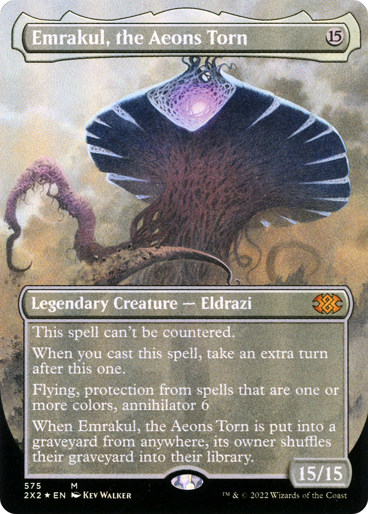 Emrakul, the Aeons Torn - Borderless - Textured Foil - Full Art [2X2-575]