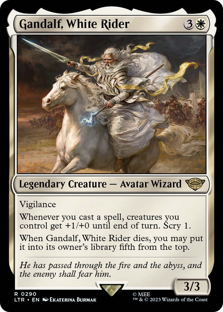 Gandalf, White Rider [LTR-290]