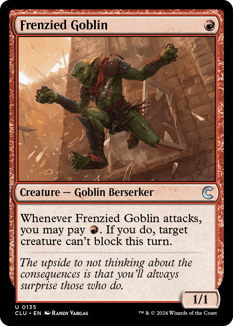 Frenzied Goblin [CLU-135]