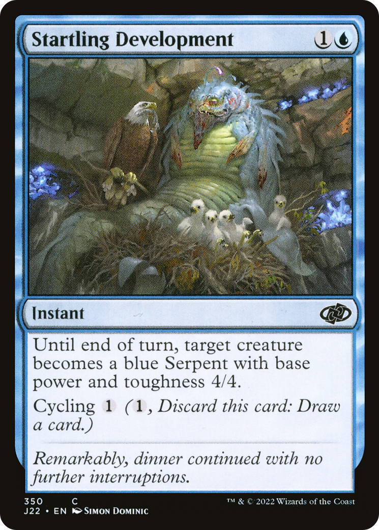 Startling Development [J22-350]