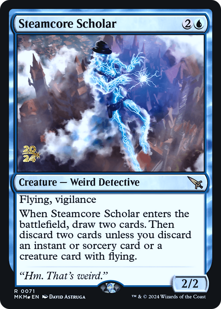 Steamcore Scholar - Prerelease Promo [PMKM-71s]