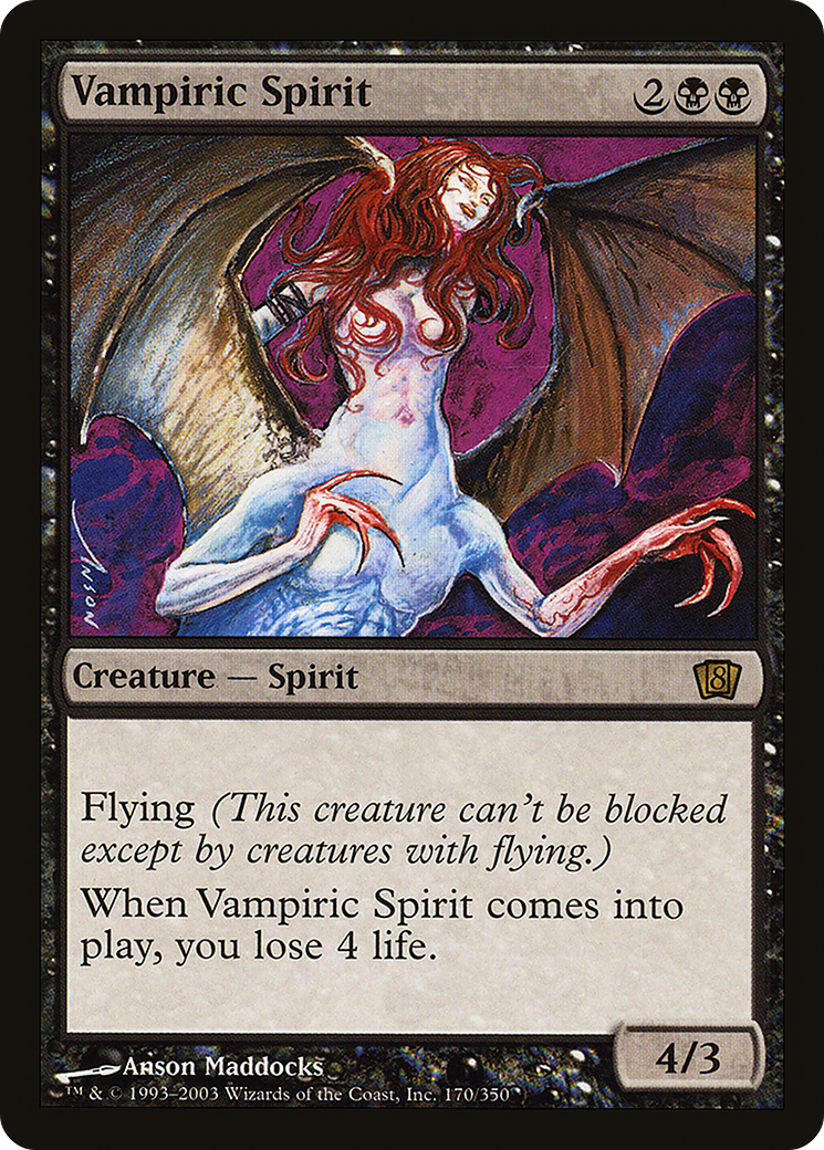 Vampiric Spirit [8ED-170★]