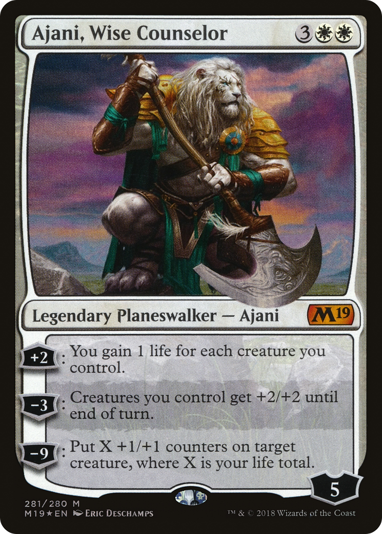 Ajani, Wise Counselor [M19-281]