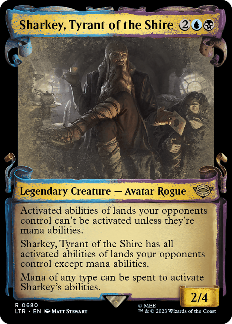 Sharkey, Tyrant of the Shire - Scroll Showcase [LTR-680]