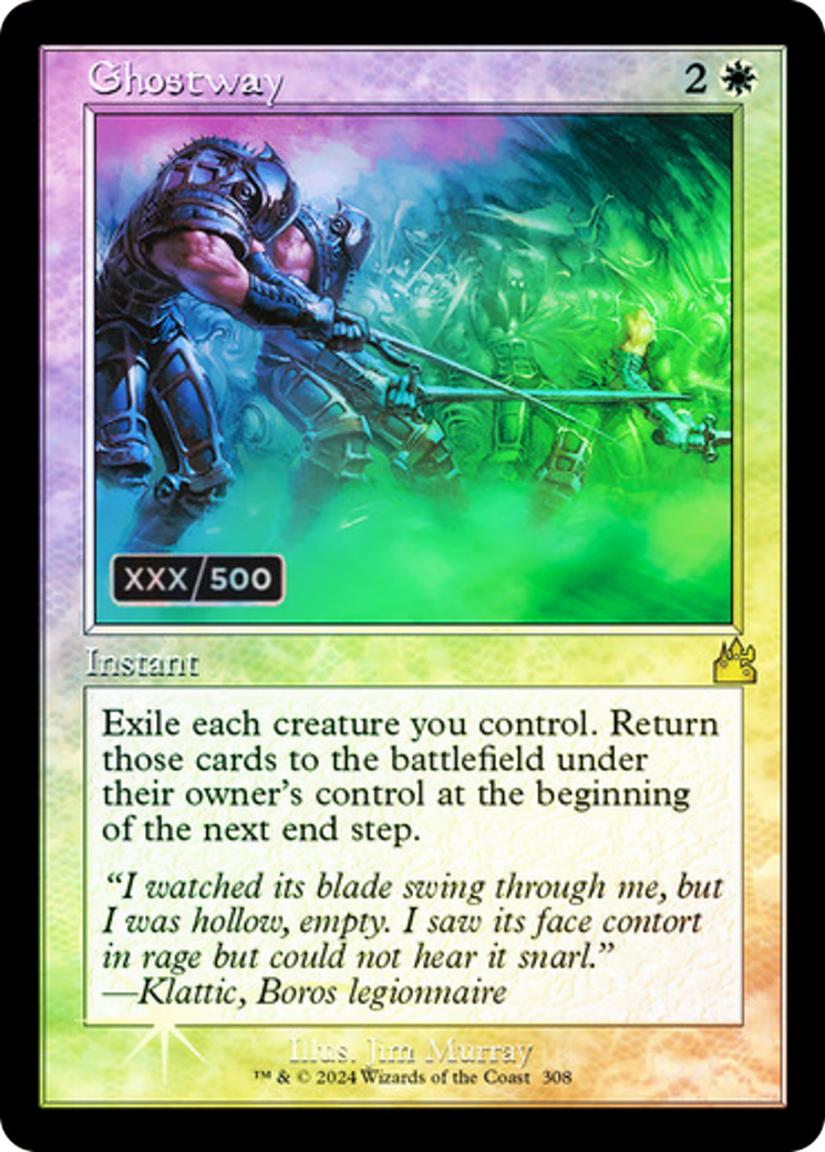 Ghostway - Serialized [RVR-308z]