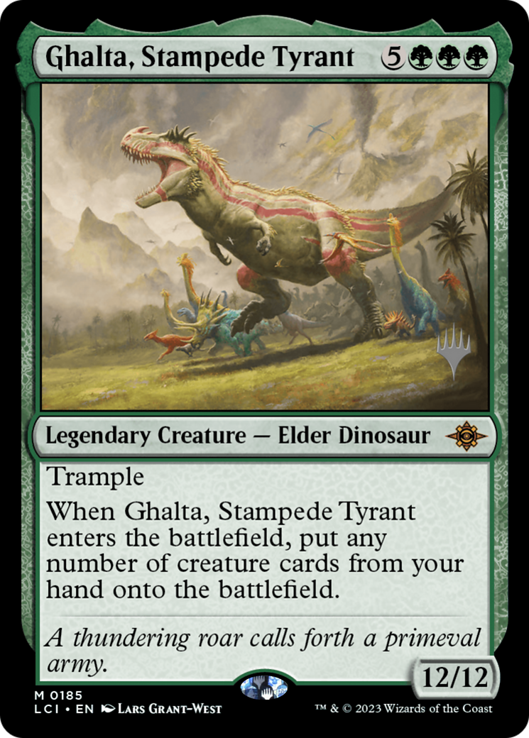 Ghalta, Stampede Tyrant - Promo Pack [PLCI-185p]