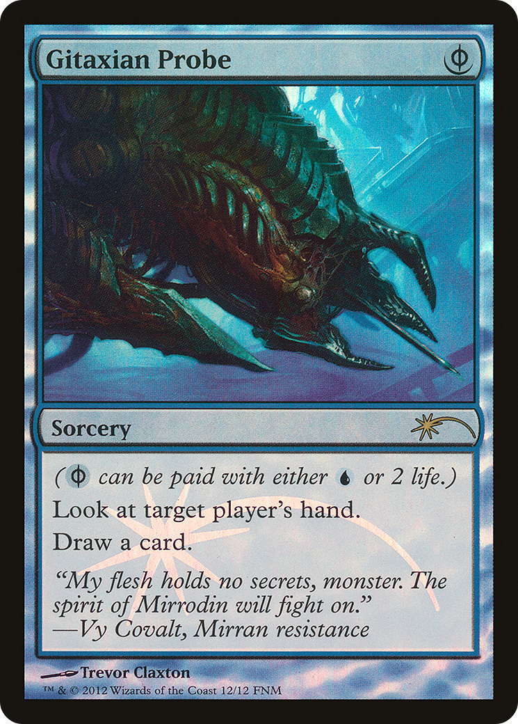 Gitaxian Probe - Promo [F12-12]