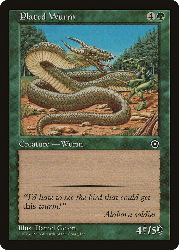 Plated Wurm [P02-141]