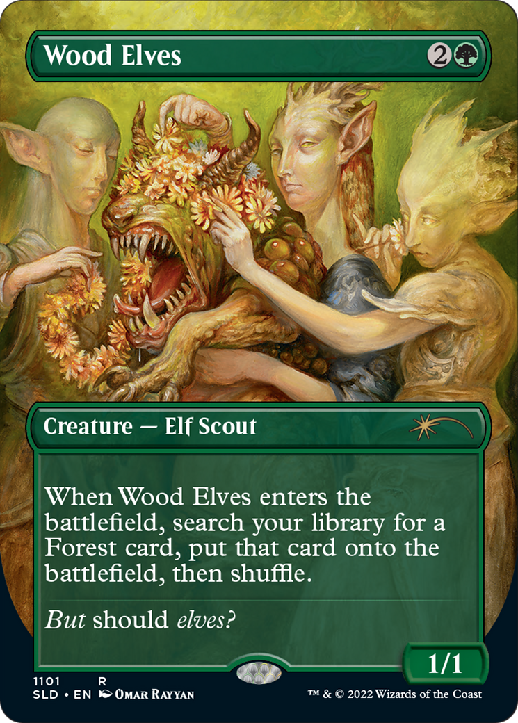 Wood Elves - Borderless - Full Art [SLD-1101]