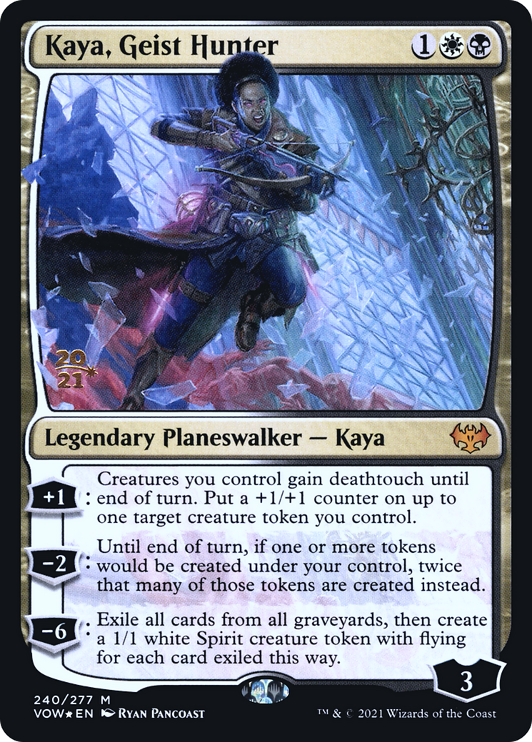 Kaya, Geist Hunter - Prerelease Promo [PVOW-240s]