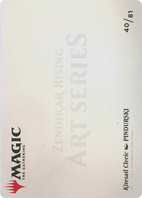 Kitesail Cleric // Kitesail Cleric - Borderless [AZNR-40]