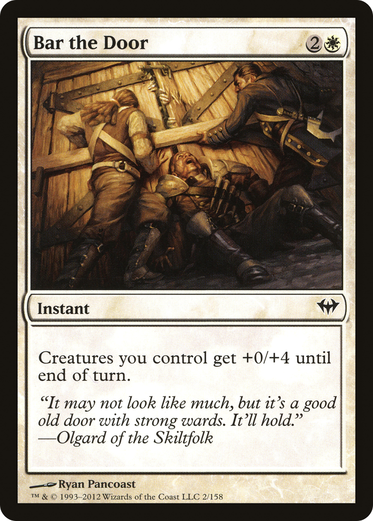 Bar the Door [DKA-2]