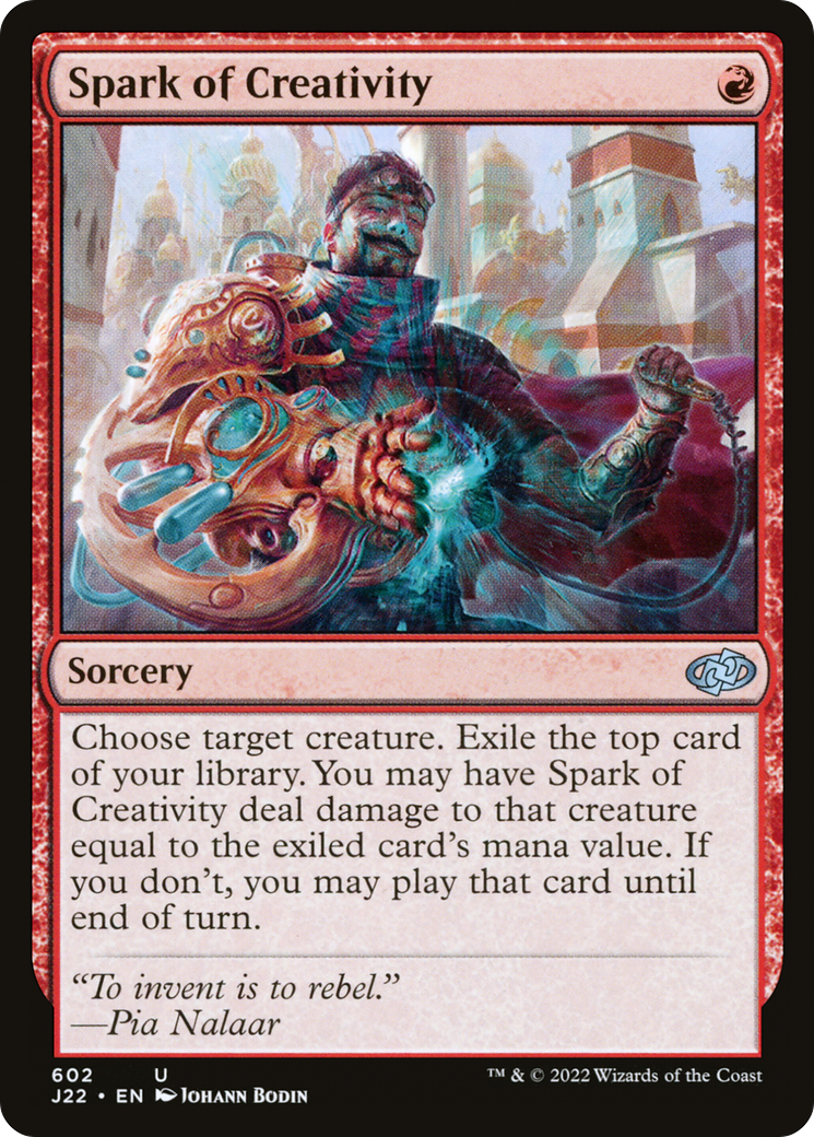 Spark of Creativity [J22-602]