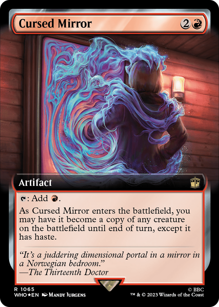 Cursed Mirror - Extended Art - Surge Foil [WHO-1065]