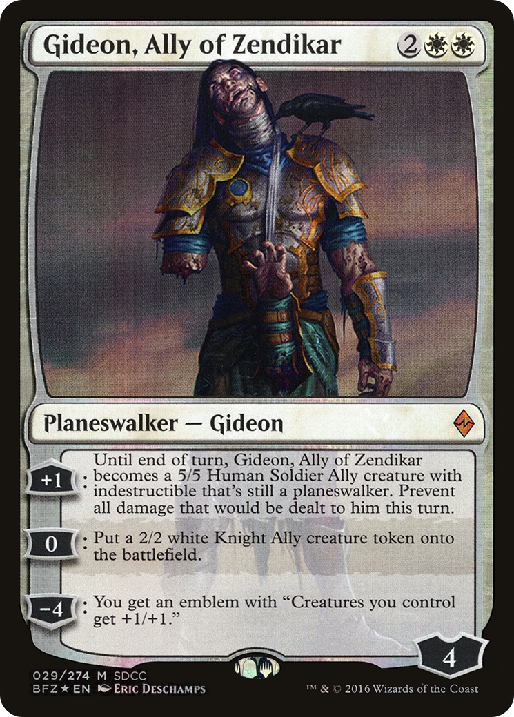 Gideon, Ally of Zendikar - Promo [PS16-29]