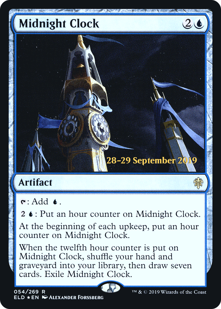 Midnight Clock - Prerelease Promo [PELD-54s]